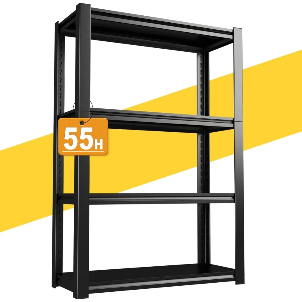 55''H Garage Storage Shelves,Heavy Duty Storage Rack,4 Tier Metal Shelves Load 2000lb,Kitchen,Warehouse,13.78" D x 29.53" W x 55
55''H Garage Storage Shelves,Heavy Duty Storage Rack,4 Tier Metal Shelves Load 2000lb,Kitchen,Warehouse,13.78" D x 29.53" W x 55