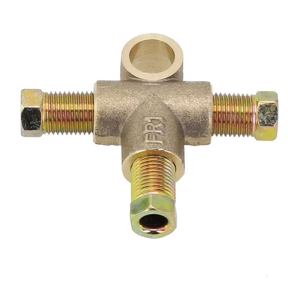 Kits Brake Pipe Fittings Tee 3/8" Accessories Long Union Parts UNF 24 TPI 3/16 Pipe With 3 Male Nuts 3 Way Replacement
Kits Brake Pipe Fittings Tee 3/8" Accessories Long Union Parts UNF 24 TPI 3/16 Pipe With 3 Male Nuts 3 Way Replacement