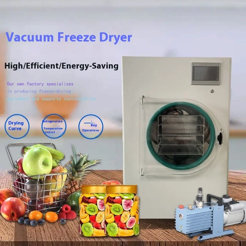 Small Household Fruits, Vegetables, Meat, Bird's Nest, Candy, Vacuum Dryer For Laboratory Freeze Dried Powder
Small Household Fruits, Vegetables, Meat, Bird's Nest, Candy, Vacuum Dryer For Laboratory Freeze Dried Powder