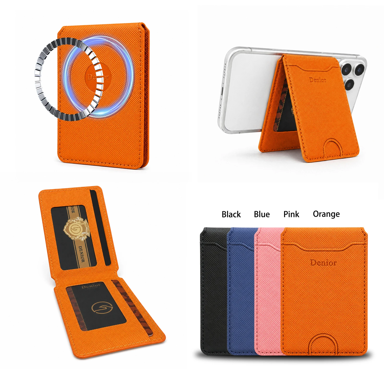 Mobile Phone Wallet Stand Magnet Flip Pocket Card Storage Push Card Hole Luxury Faux Leather Magnetic Stand Buckle Bag Wallet
Mobile Phone Wallet Stand Magnet Flip Pocket Card Storage Push Card Hole Luxury Faux Leather Magnetic Stand Buckle Bag Wallet