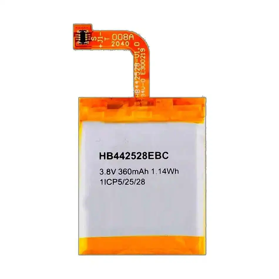300mAh For Huawei Watch 1 Watch1 HB442528EBC HB442528ECW Lightweight Smartwatch Battery
300mAh For Huawei Watch 1 Watch1 HB442528EBC HB442528ECW Lightweight Smartwatch Battery