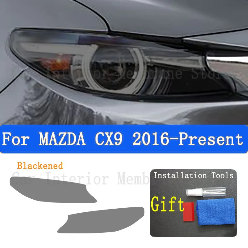 For MAZDA CX9 (2016-2022) TPU Car Exterior Headlights Anti-Scratch Protective Film Headlamps Repair Sticker Accessories Refit
For MAZDA CX9 (2016-2022) TPU Car Exterior Headlights Anti-Scratch Protective Film Headlamps Repair Sticker Accessories Refit