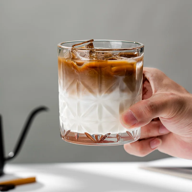 2pcs Sets Whiskey Glass 315ml/340ml Carved Cocktail Glass Transparent Iced Latte Coffee Cups Home Juice Tea Milk Beverage Mugs
2pcs Sets Whiskey Glass 315ml/340ml Carved Cocktail Glass Transparent Iced Latte Coffee Cups Home Juice Tea Milk Beverage Mugs