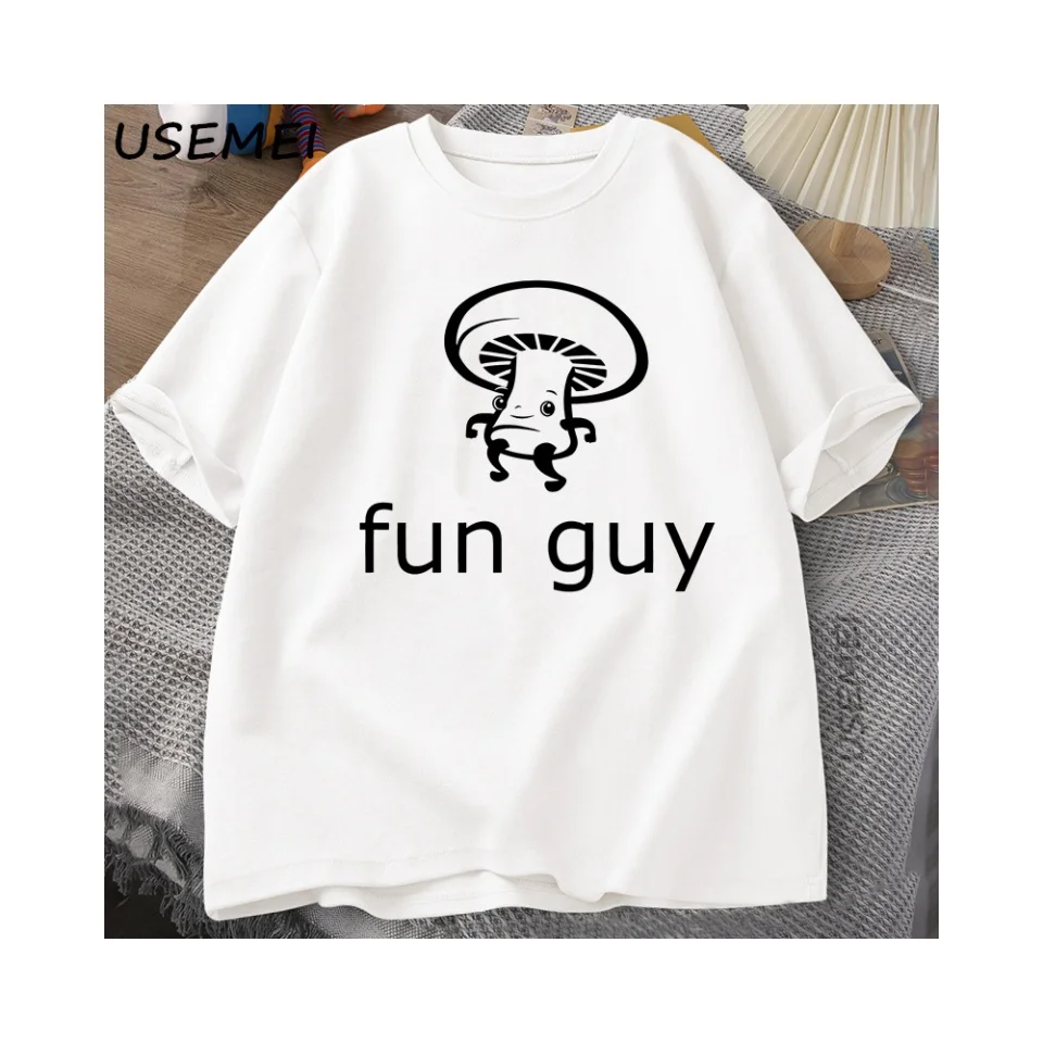 Забавная футболка Fun Guy с трафаретной печатью грибов и юмором, подарки для парней, подарки для мужчин, забавная футболка с грибами, грибы, каламбур
Забавная футболка Fun Guy с трафаретной печатью грибов и юмором, подарки для парней, подарки для мужчин, забавная футболка с грибами, грибы, каламбур