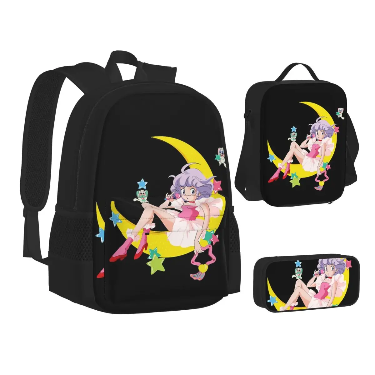 Creamy Mami Backpacks Students Bookbag School Bags Children Rucksack Lunch Bag Pen Bag Three-Piece Set
Creamy Mami Backpacks Students Bookbag School Bags Children Rucksack Lunch Bag Pen Bag Three-Piece Set