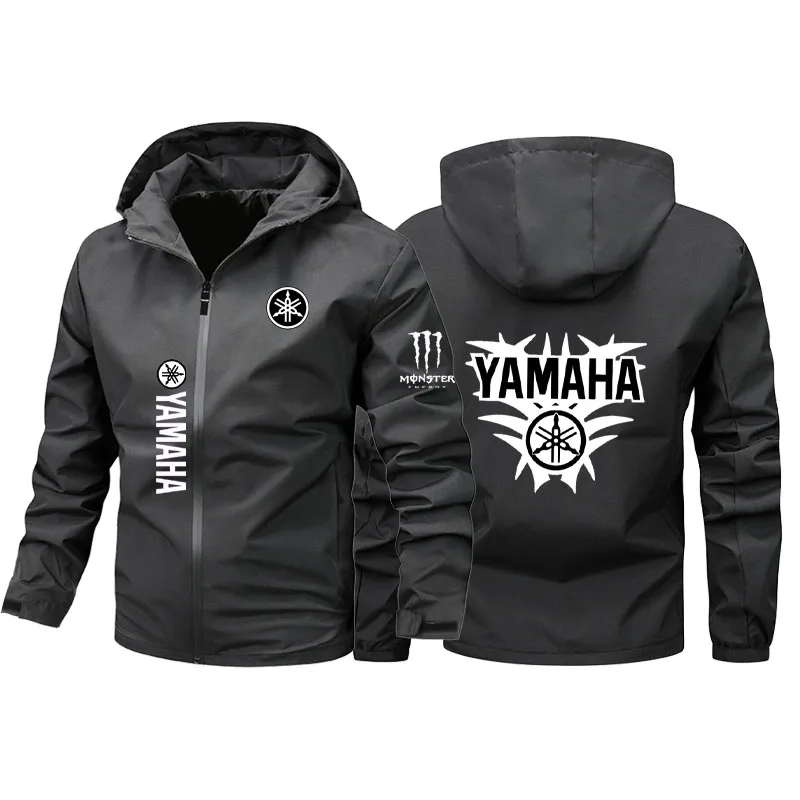 Yamaha Men's Heavyweight Hooded Jacket Full Zip Windproof Motorcycle Coat with Zipper Pockets Outdoor Racing Street Wear
Yamaha Men's Heavyweight Hooded Jacket Full Zip Windproof Motorcycle Coat with Zipper Pockets Outdoor Racing Street Wear