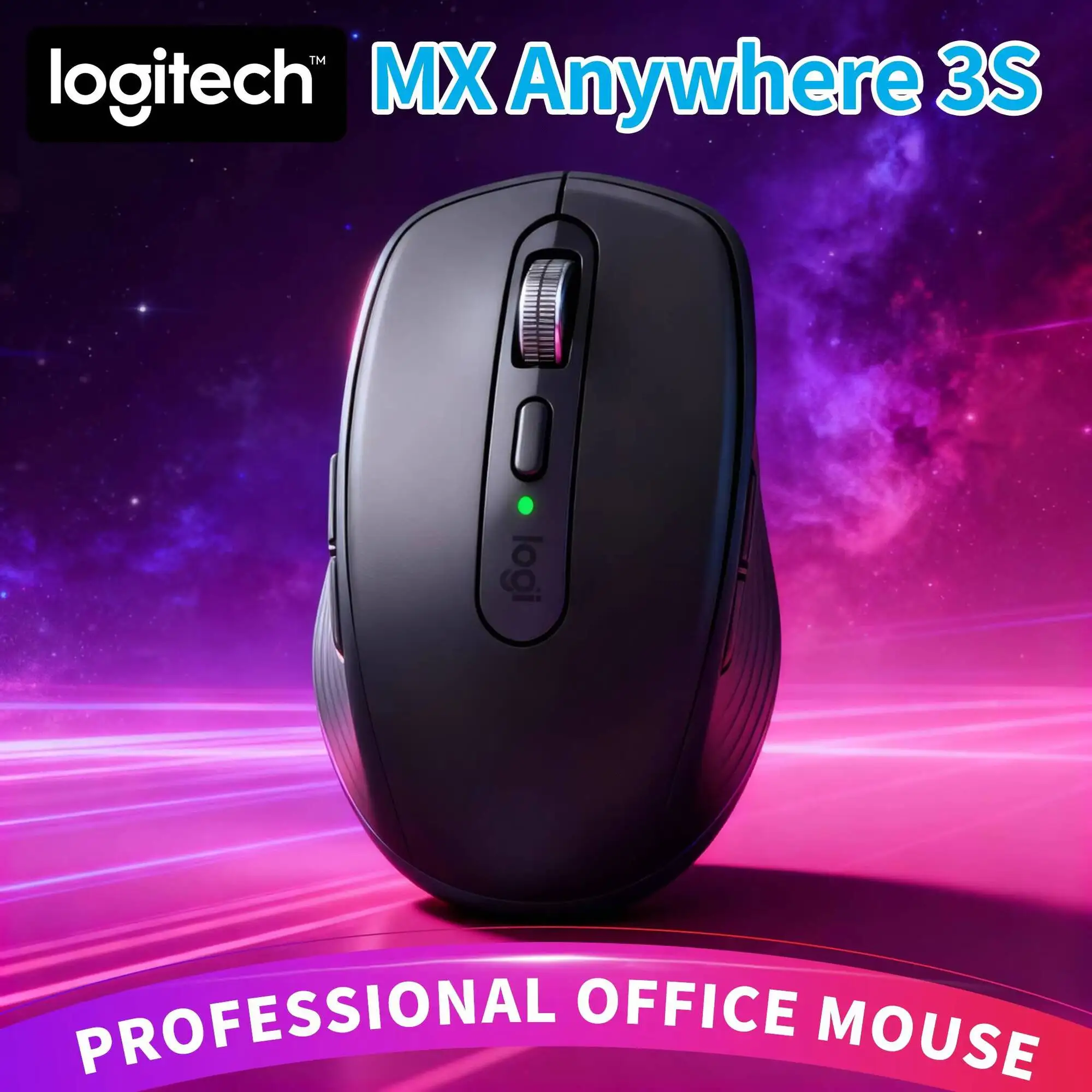 Top-Tier MX Anywhere 3S - 8000 DPI Tracking, Hyper-Scroll, Silent Click, Perfect for Stream Exhibition & Home Office Use
Top-Tier MX Anywhere 3S - 8000 DPI Tracking, Hyper-Scroll, Silent Click, Perfect for Stream Exhibition & Home Office Use