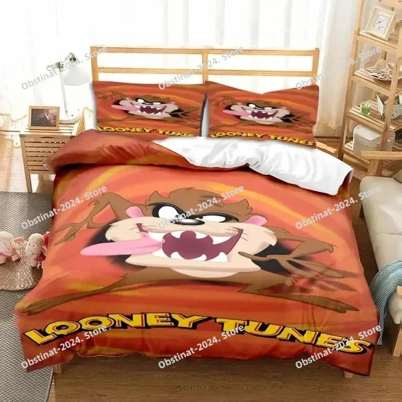 3D Cartoon T-Tasmanian Devil Bedding Set Duvet Cover Full Queen King Size Pillowcase Bed Printed Aldult Kid Bedroom Single Twin
3D Cartoon T-Tasmanian Devil Bedding Set Duvet Cover Full Queen King Size Pillowcase Bed Printed Aldult Kid Bedroom Single Twin