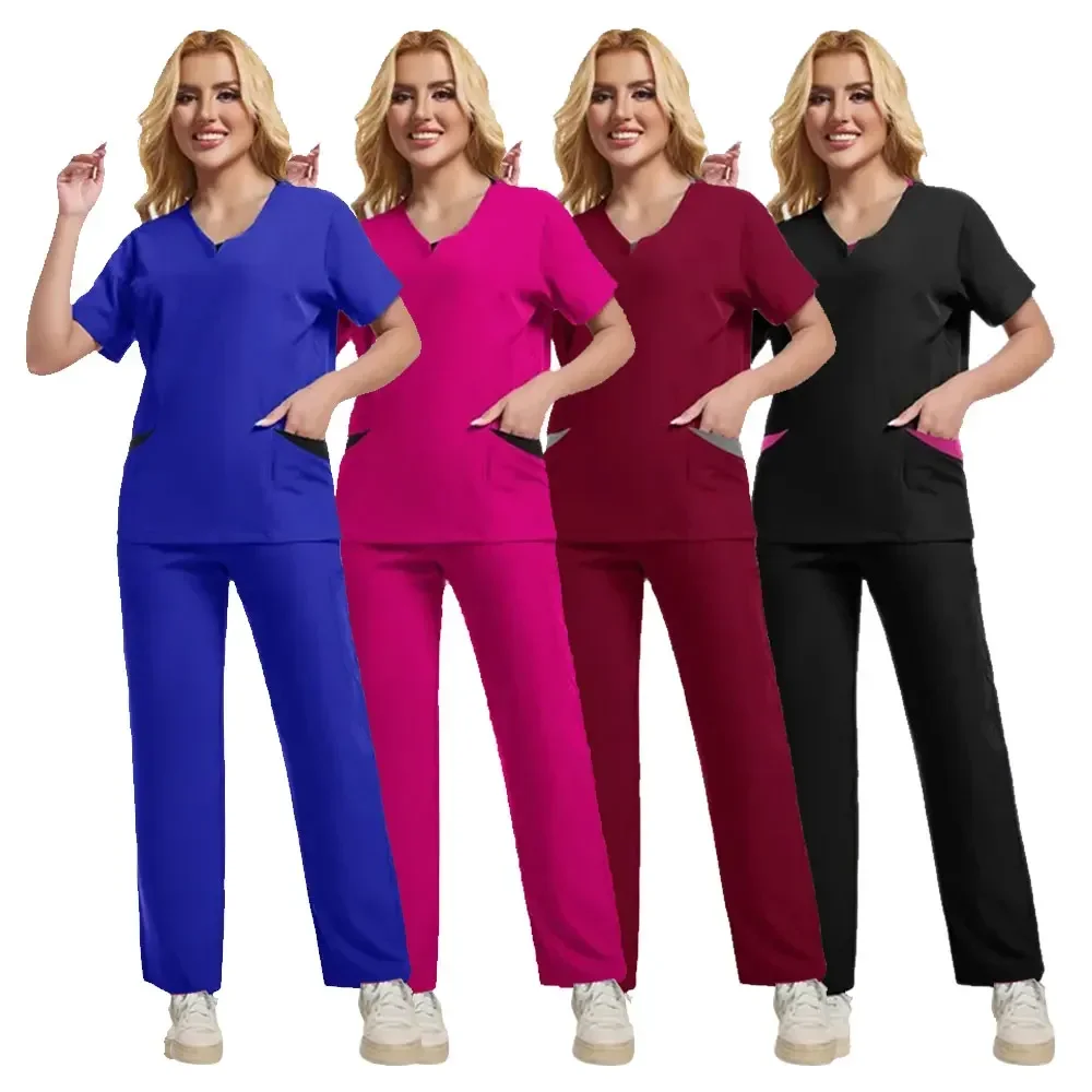 Newest Nurse Uniforms Medical Nursing Scrubs Sets Dentist Clinical Workwear Women Men Medical Surgical Suits Beauty Work Clothes
Newest Nurse Uniforms Medical Nursing Scrubs Sets Dentist Clinical Workwear Women Men Medical Surgical Suits Beauty Work Clothes