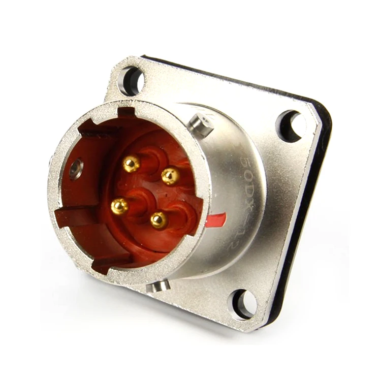 Y50DX-1204ZJ10 4 Pins square Electric Amphenol Connectors
Y50DX-1204ZJ10 4 Pins square Electric Amphenol Connectors
