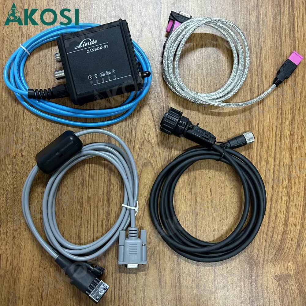V2024 For Linde BT Diagnostic Kit Linde Forklift scanner Tool Canbox Forklift Pathfinder LSG Service tool
V2024 For Linde BT Diagnostic Kit Linde Forklift scanner Tool Canbox Forklift Pathfinder LSG Service tool