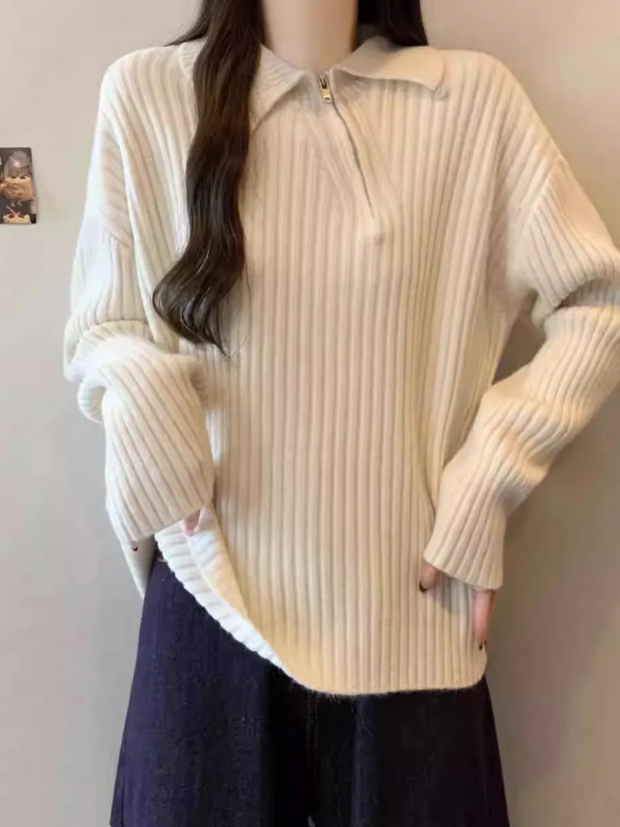 Женский вязаный свитер Thiened Long Sve на молнии, зимний теплый топ больших размеров, модный свитер для поездок на работу, осень-зима
Женский вязаный свитер Thiened Long Sve на молнии, зимний теплый топ больших размеров, модный свитер для поездок на работу, осень-зима