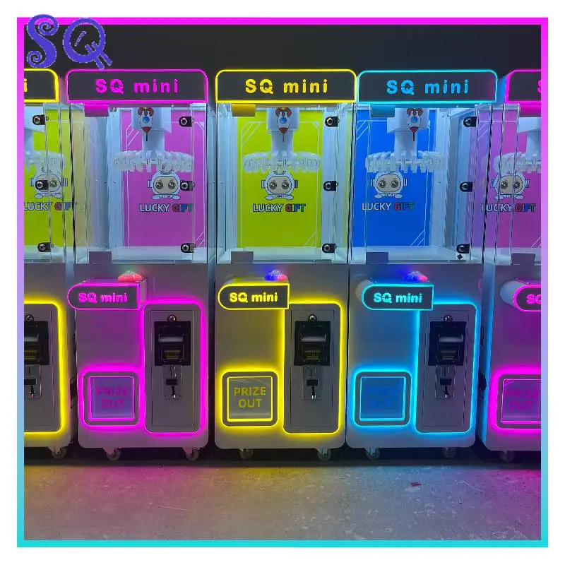 Mini Claw Clip Vending Machine Arcade Game Set Prize Wheel 30/24 Clamps Motherboard Coin Slot Banknotes DIY Kit Home/Business
Mini Claw Clip Vending Machine Arcade Game Set Prize Wheel 30/24 Clamps Motherboard Coin Slot Banknotes DIY Kit Home/Business