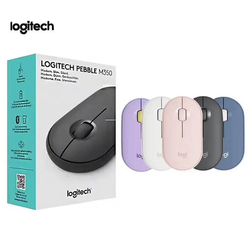 Беспроводная бесшумная мышь Logitech M350, пользовательские кнопки, технология оптического датчика премиум-класса, подходит для офисного ноутбукаM220/M170/M185
Беспроводная бесшумная мышь Logitech M350, пользовательские кнопки, технология оптического датчика премиум-класса, подходит для офисного ноутбукаM220/M170/M185