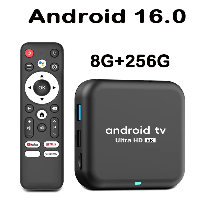 ТВ-приставка Android 16.0 Rockchip RK3518 1080P с поддержкой Google, YouTube, Netflix, Quad Core, ATV 4K, 8K, BT5.0, медиаплеер, Set Top Box
ТВ-приставка Android 16.0 Rockchip RK3518 1080P с поддержкой Google, YouTube, Netflix, Quad Core, ATV 4K, 8K, BT5.0, медиаплеер, Set Top Box
