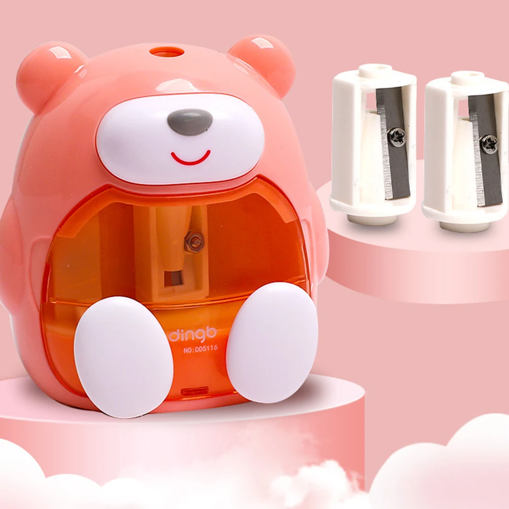 Cartoon Bear Pencil Sharpener Auto Stainless Steel Plastic Kids Stationery Office School Supplies Student Study Tools
Cartoon Bear Pencil Sharpener Auto Stainless Steel Plastic Kids Stationery Office School Supplies Student Study Tools