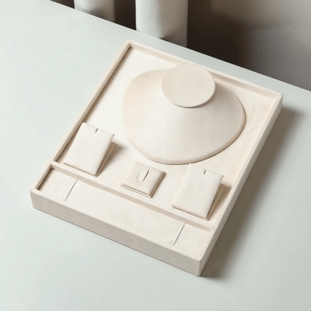 Элитный ювелирный лоток с разделителями, бархатистая текстура, подарочная упаковка для украшений, изысканная подставка для демонстрации ювелирных изделий
Элитный ювелирный лоток с разделителями, бархатистая текстура, подарочная упаковка для украшений, изысканная подставка для демонстрации ювелирных изделий