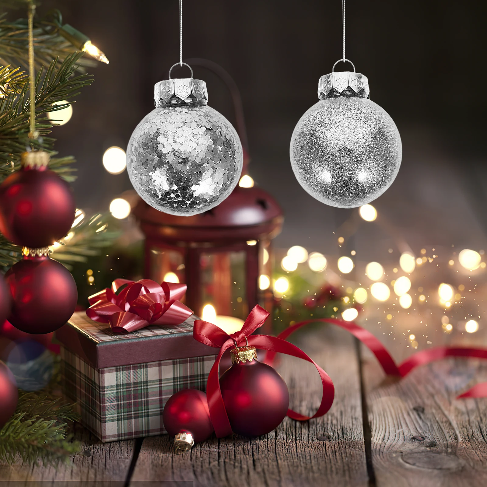 30pcs Christmas Ball Ornaments Red Decorative Hanging Spheres for Tree Party Wedding Home Decoration Christmas Props
30pcs Christmas Ball Ornaments Red Decorative Hanging Spheres for Tree Party Wedding Home Decoration Christmas Props