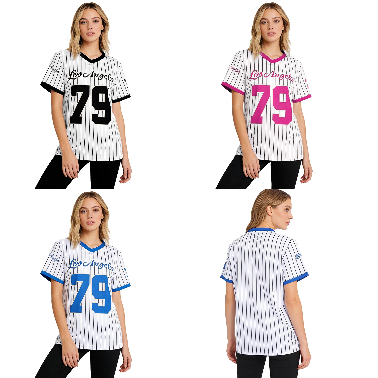 Women Fashion Print Letter Number Striped V Neck Loose Casual Short Sleeve Top Chic Sporty for Street Sports Game Daily Trendy
Women Fashion Print Letter Number Striped V Neck Loose Casual Short Sleeve Top Chic Sporty for Street Sports Game Daily Trendy