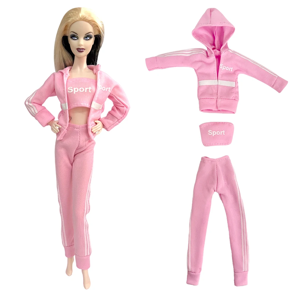NK 1 Set Pink Sports Clothing 11.5 Inch Doll Clothes 1/6 Doll Accessories Shirt +Trousers +Top Sports Wear Outfit For 1/6 Dolls
NK 1 Set Pink Sports Clothing 11.5 Inch Doll Clothes 1/6 Doll Accessories Shirt +Trousers +Top Sports Wear Outfit For 1/6 Dolls