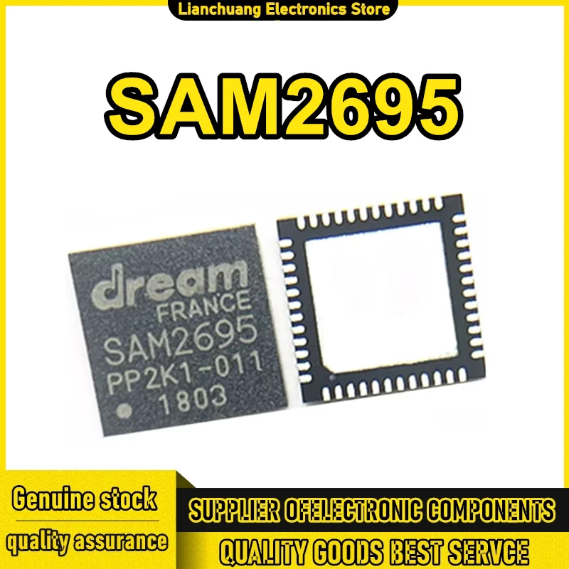 2 шт. чипсет SAM2695 QFN48 IC, новый оригинальный на складе
2 шт. чипсет SAM2695 QFN48 IC, новый оригинальный на складе