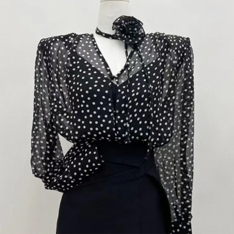 New,Spring,European,Clothes,Blouse,Women,Fashion,Sexy,Dot,Crossed V-neck,Lace up,3D Flower,Tops,Long Sleeve,Long Sleeve,58022
New,Spring,European,Clothes,Blouse,Women,Fashion,Sexy,Dot,Crossed V-neck,Lace up,3D Flower,Tops,Long Sleeve,Long Sleeve,58022