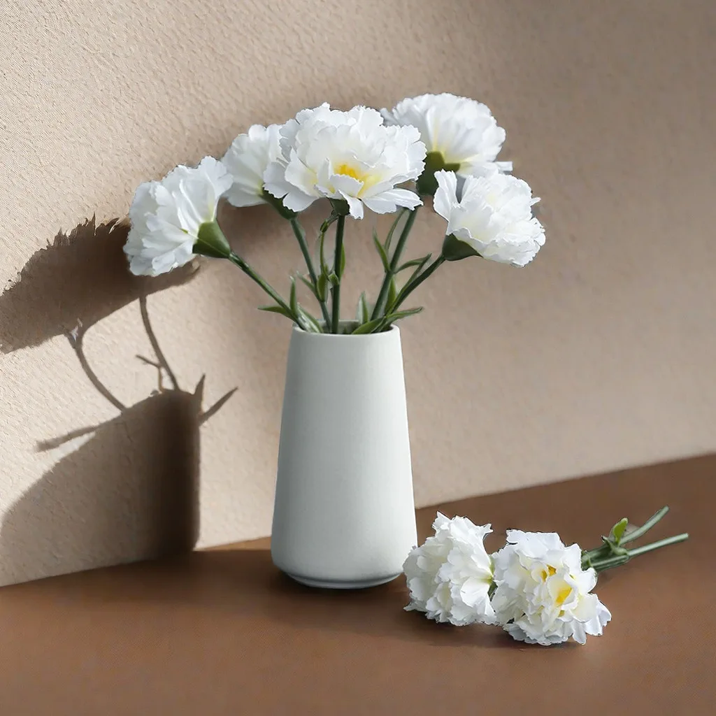 5/15PCS Artificial Flower Silks Carnation White Bouquet Red Fake Flower Mother's Day Birthday Party Gift Wedding Home Decoration
5/15PCS Artificial Flower Silks Carnation White Bouquet Red Fake Flower Mother's Day Birthday Party Gift Wedding Home Decoration