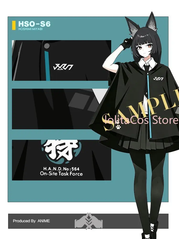 Zenless Zone Zero Ellen Joe Hoshimi Miyabi Asaba Harumasa Anime Cloak Comic Con Clothes Role Play Uniform Birthday Gift
Zenless Zone Zero Ellen Joe Hoshimi Miyabi Asaba Harumasa Anime Cloak Comic Con Clothes Role Play Uniform Birthday Gift