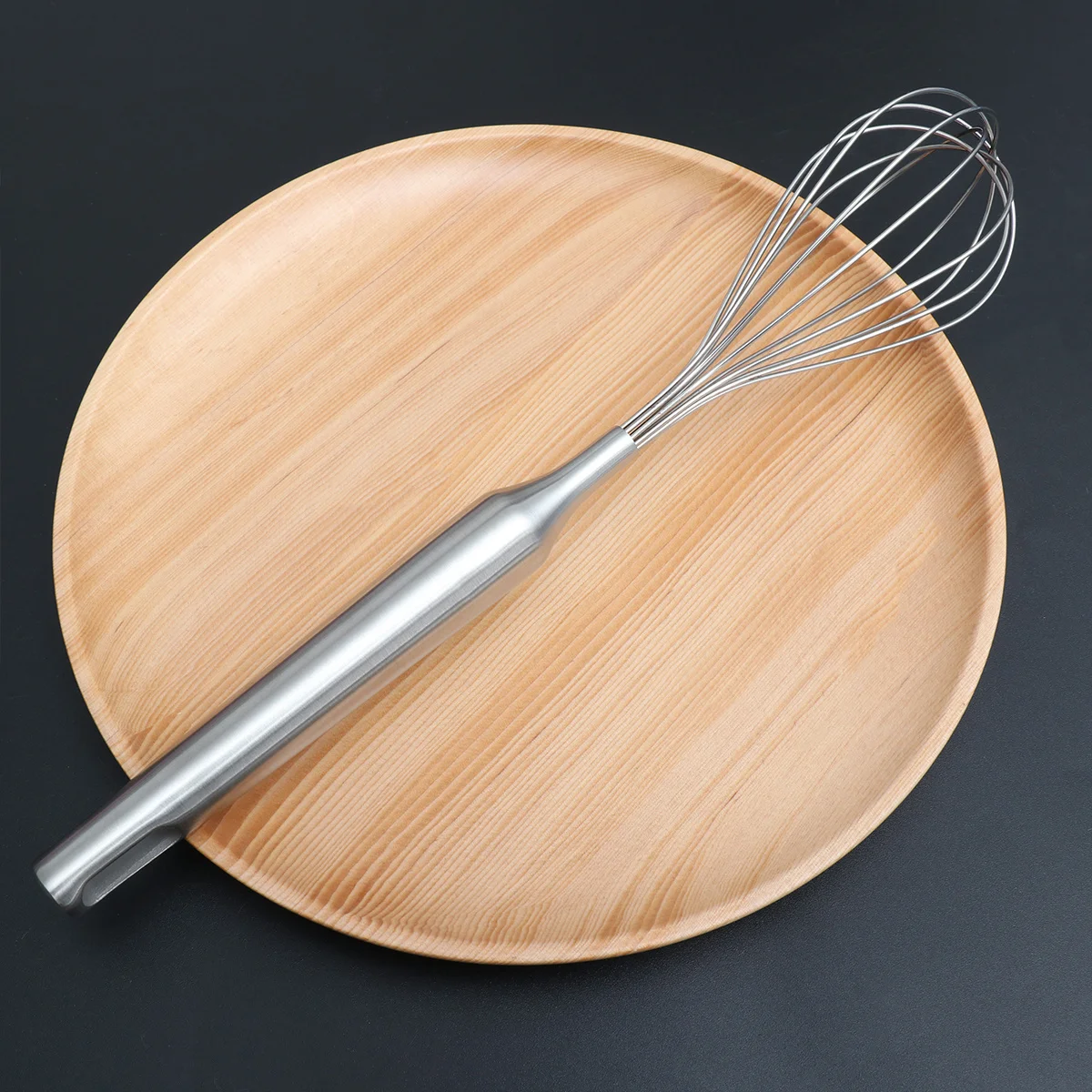 Stainless Steel Manual Egg Whisk Kitchen Tool Baking Gadget for Beating Eggs Whipping Cream Mixing Sauces Pancakes
Stainless Steel Manual Egg Whisk Kitchen Tool Baking Gadget for Beating Eggs Whipping Cream Mixing Sauces Pancakes