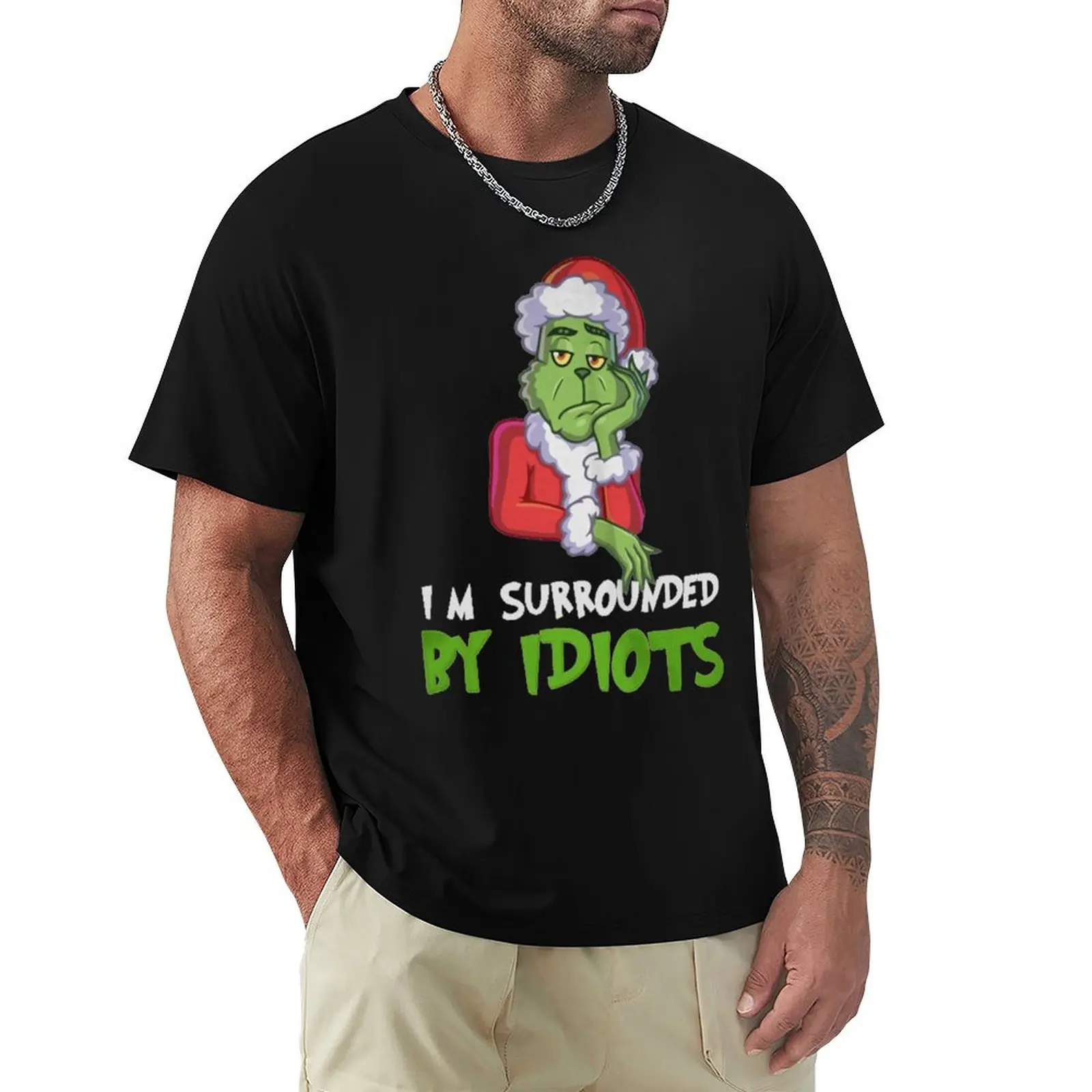 I_m Surrounded by Idiots Christmas T-Shirt shirts graphic funny shirt cotton sweat shirts, men
I_m Surrounded by Idiots Christmas T-Shirt shirts graphic funny shirt cotton sweat shirts, men