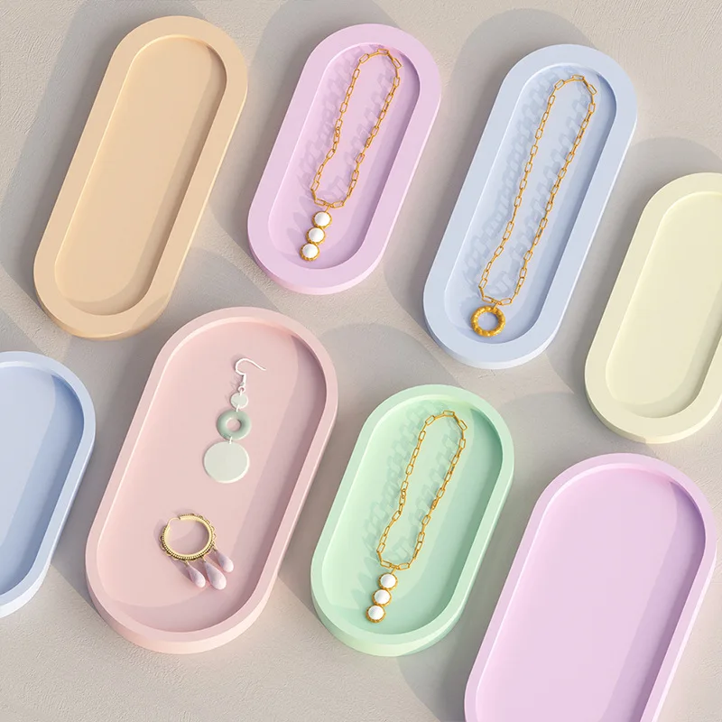 DIY Oval Tray Silicone Mold Jewelry Display TrayEpoxy Resin Casting Coaster Mold for Handmade Container Storage Plate Mould
DIY Oval Tray Silicone Mold Jewelry Display TrayEpoxy Resin Casting Coaster Mold for Handmade Container Storage Plate Mould