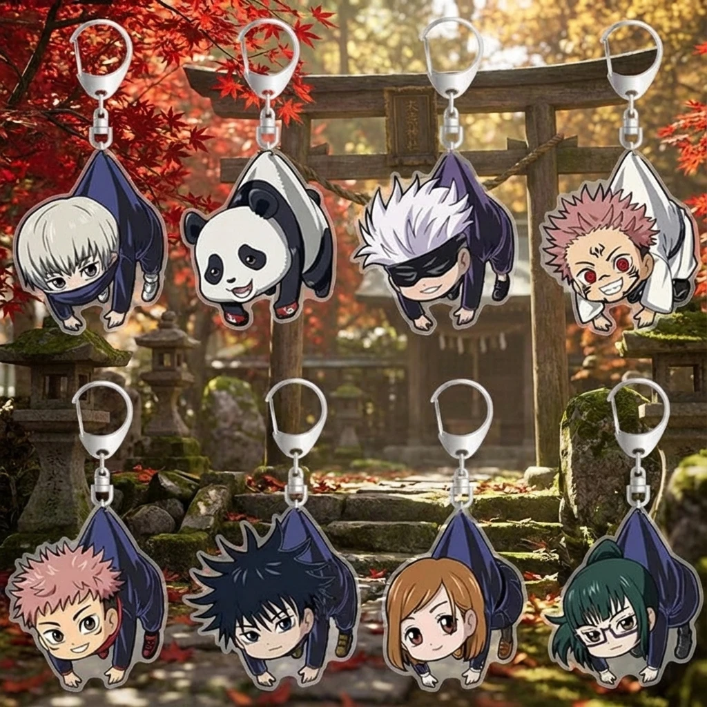 Аниме дзюдзюцу кайсен товары милый двусторонний прозрачный акриловый брелок фан-арт Q версия кулон Kawaii аксессуары
Аниме дзюдзюцу кайсен товары милый двусторонний прозрачный акриловый брелок фан-арт Q версия кулон Kawaii аксессуары