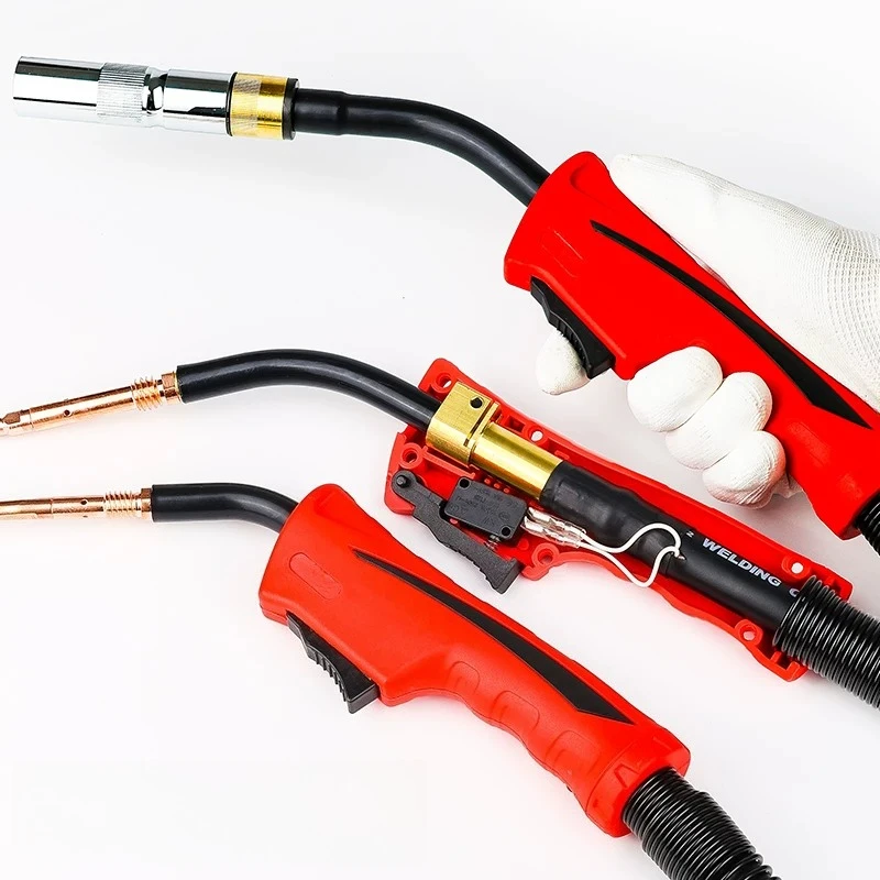 KR200/350/500A MIG Welding Torch Accessories Bend Tube High-temperature Resistant Torch Head for Gas Shielded Welding Machines
KR200/350/500A MIG Welding Torch Accessories Bend Tube High-temperature Resistant Torch Head for Gas Shielded Welding Machines