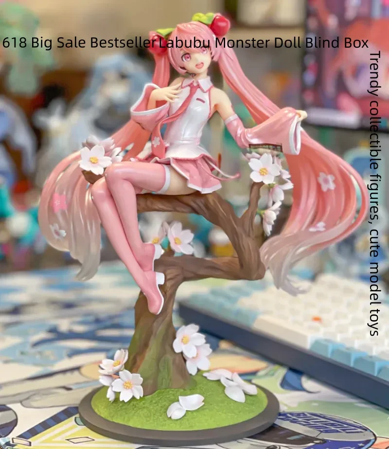 Genuine Taito Figure, Sakura Fairy Hatsune Miku, PVC Doll Model Exquisite PVC Decorative Ornament Gift Collectible Ornaments
Genuine Taito Figure, Sakura Fairy Hatsune Miku, PVC Doll Model Exquisite PVC Decorative Ornament Gift Collectible Ornaments