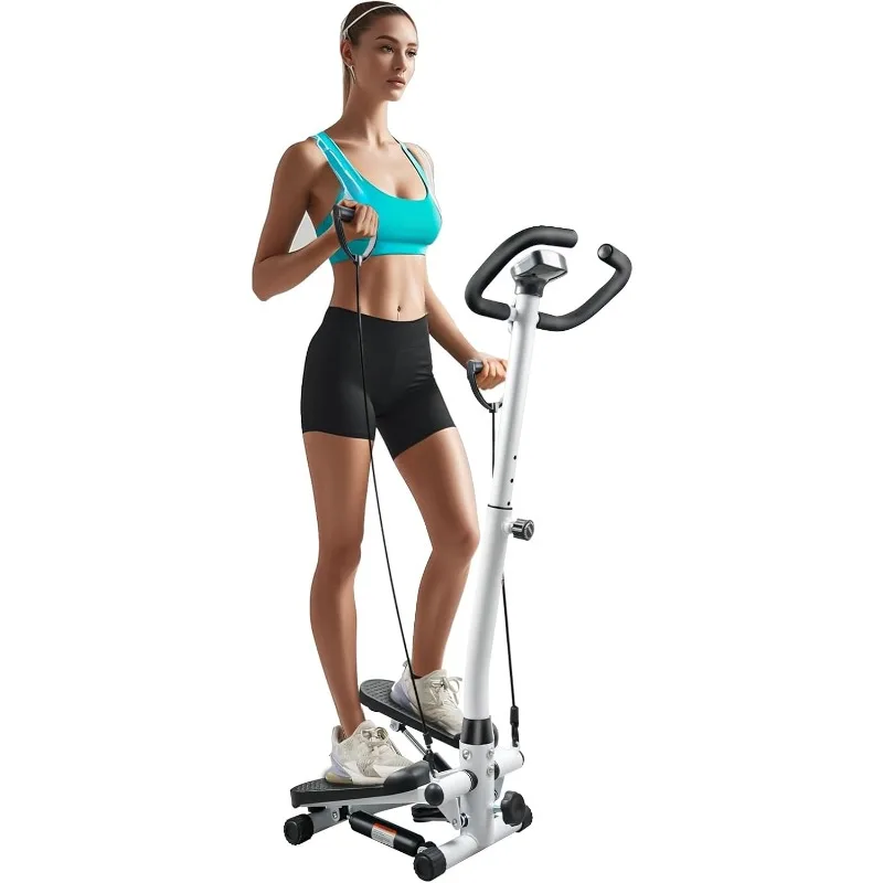 Stepper Machine with Resistance Bands, 300LBS MAX Weight Capacity, Twist Stepper for Full Body Workout, Adjustable Height
Stepper Machine with Resistance Bands, 300LBS MAX Weight Capacity, Twist Stepper for Full Body Workout, Adjustable Height