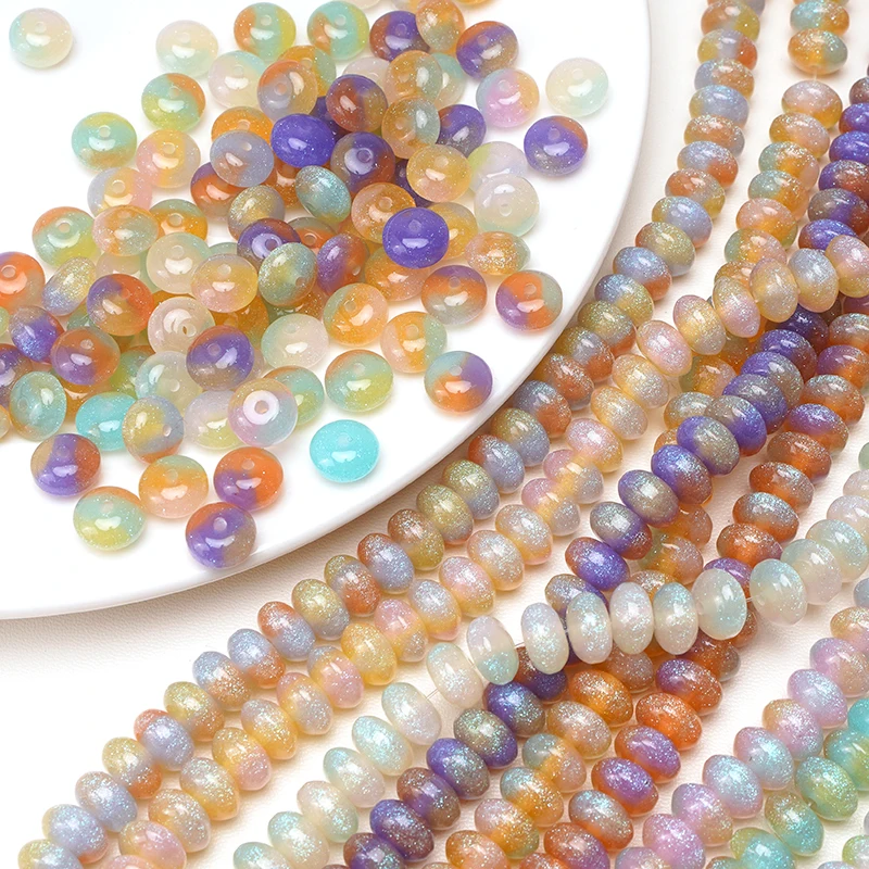 New 10Pcs Colorful 10x6mm Abacus Shape Resin Dyed Beads DIY Handmade Charms Loose Spacer Beads For Jewelry Making Accessories 
New 10Pcs Colorful 10x6mm Abacus Shape Resin Dyed Beads DIY Handmade Charms Loose Spacer Beads For Jewelry Making Accessories