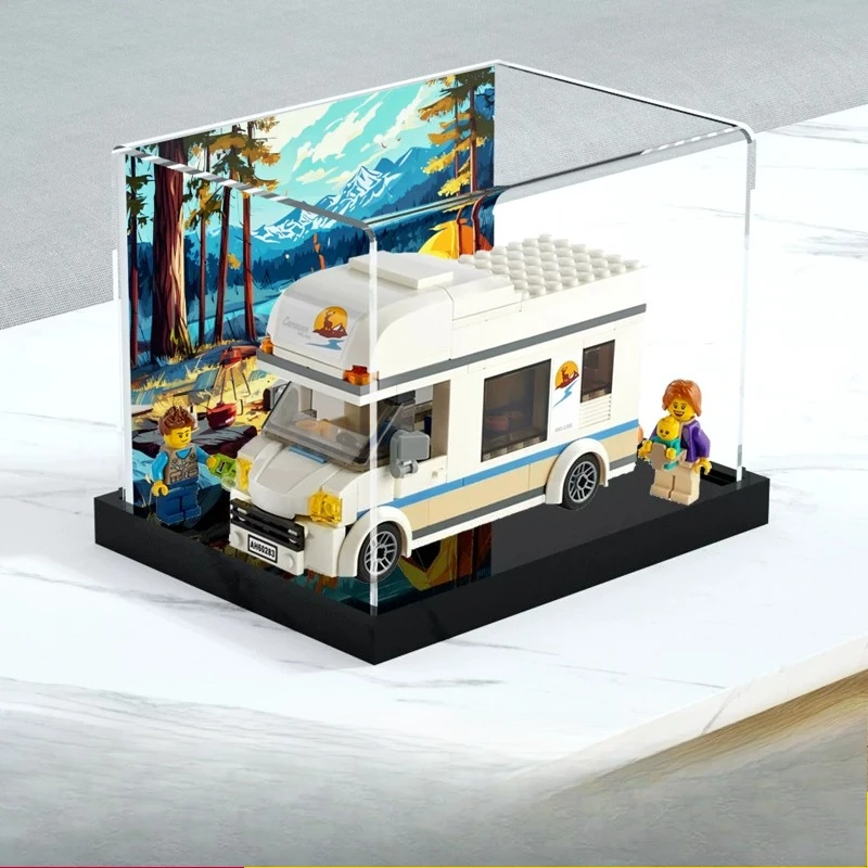 For LEGO 60283 Holiday Camper RV building block model storage box dust cover acrylic display box
For LEGO 60283 Holiday Camper RV building block model storage box dust cover acrylic display box