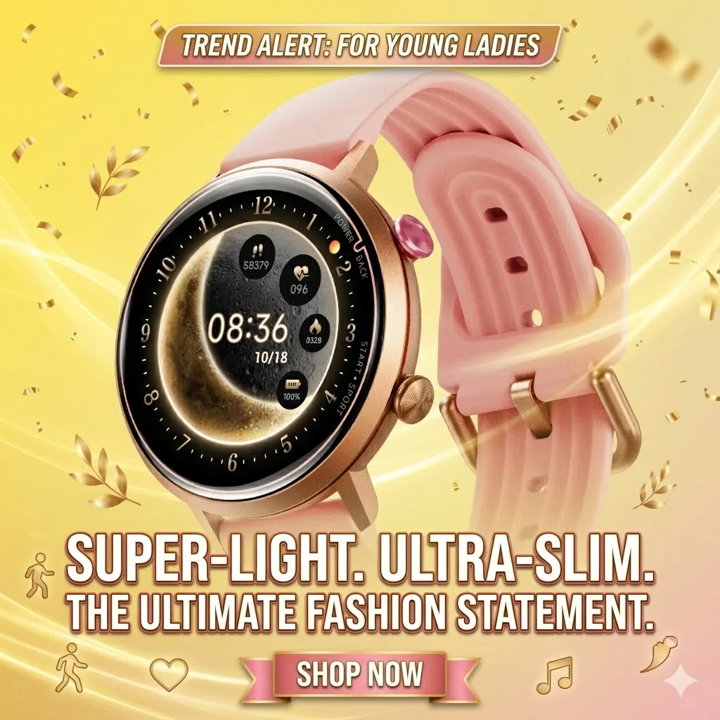 MEGA CLOSEOUT Smart Watch for Women 50Meter Waterproof for Summer Swimming Multiple Watch Face 100+ Sports Everything Must Go
MEGA CLOSEOUT Smart Watch for Women 50Meter Waterproof for Summer Swimming Multiple Watch Face 100+ Sports Everything Must Go