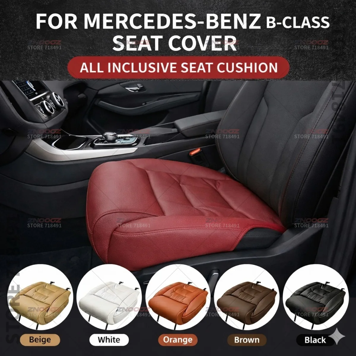For Mercedes-Benz B-Class Car Seat Leg Support Extension Seat Cover Memory Foam Extender Cushion Interior Accessories
For Mercedes-Benz B-Class Car Seat Leg Support Extension Seat Cover Memory Foam Extender Cushion Interior Accessories