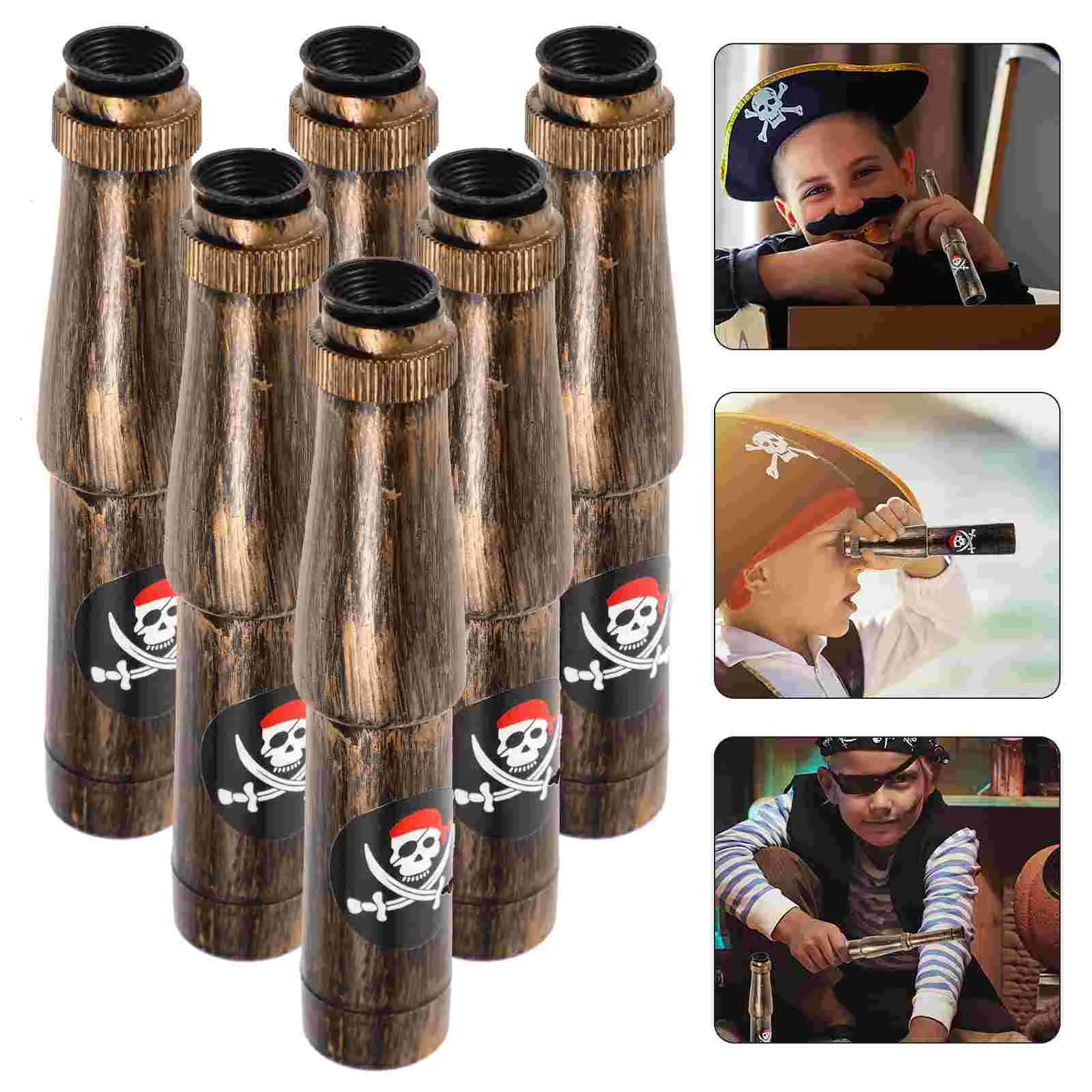 6pcs Telescope Prop Pirate Portable Theme Party Props Painted Small Telescopic BronzeTelescopes Favor Child
6pcs Telescope Prop Pirate Portable Theme Party Props Painted Small Telescopic BronzeTelescopes Favor Child