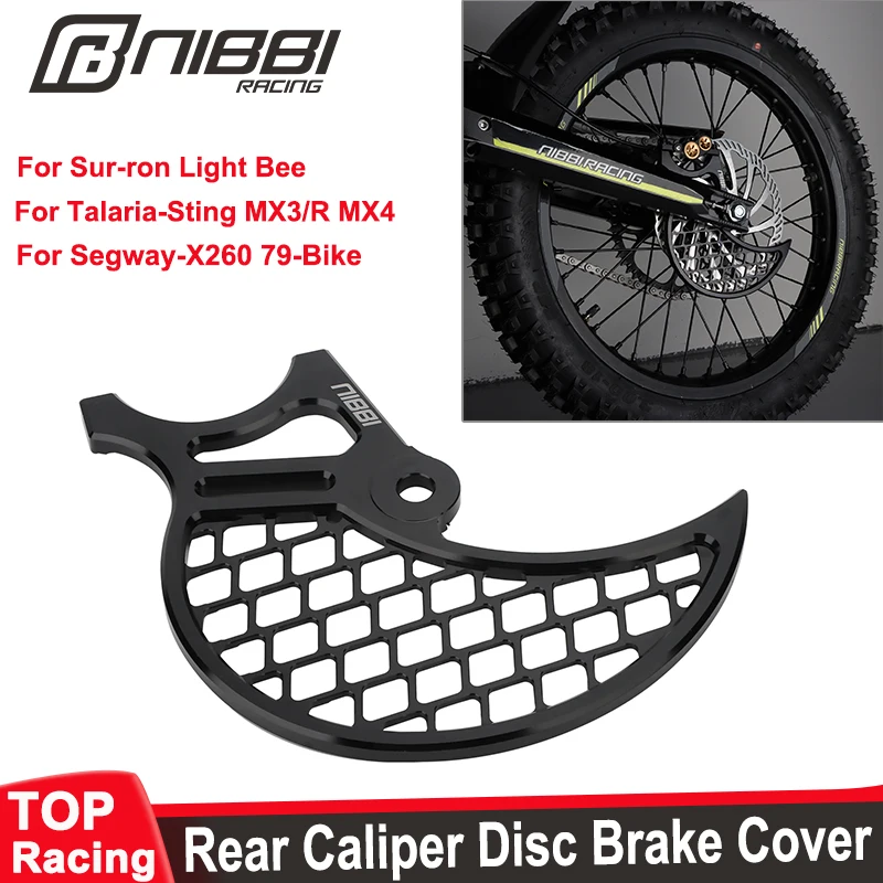 Nibbi Aluminum Rear Caliper Disc Brake Cover Talaria Sting Upgrade Brake Adapter Bracket Fit Sur-ronlightbee Electric Motorcycle
Nibbi Aluminum Rear Caliper Disc Brake Cover Talaria Sting Upgrade Brake Adapter Bracket Fit Sur-ronlightbee Electric Motorcycle