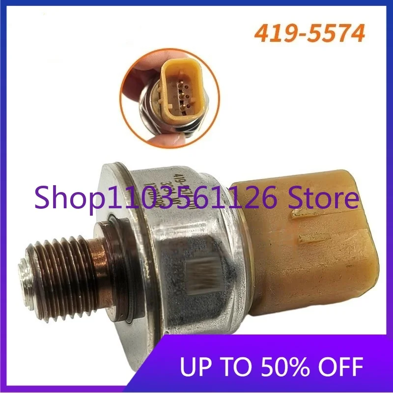 High Quality Excavator Fuel Pressure Sensor Compatible with 320D 330 336D Common Rail Part Number 419-5574
High Quality Excavator Fuel Pressure Sensor Compatible with 320D 330 336D Common Rail Part Number 419-5574