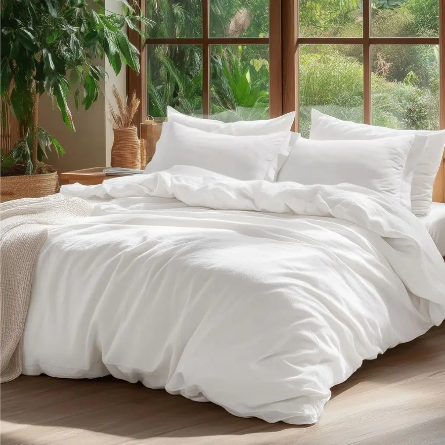 100 Washed Cotton Duvet Cover King Size Natural White Minimalist Cotton Duvet Cover Linen Like for All Seasons GentleSoftPlain
100 Washed Cotton Duvet Cover King Size Natural White Minimalist Cotton Duvet Cover Linen Like for All Seasons GentleSoftPlain