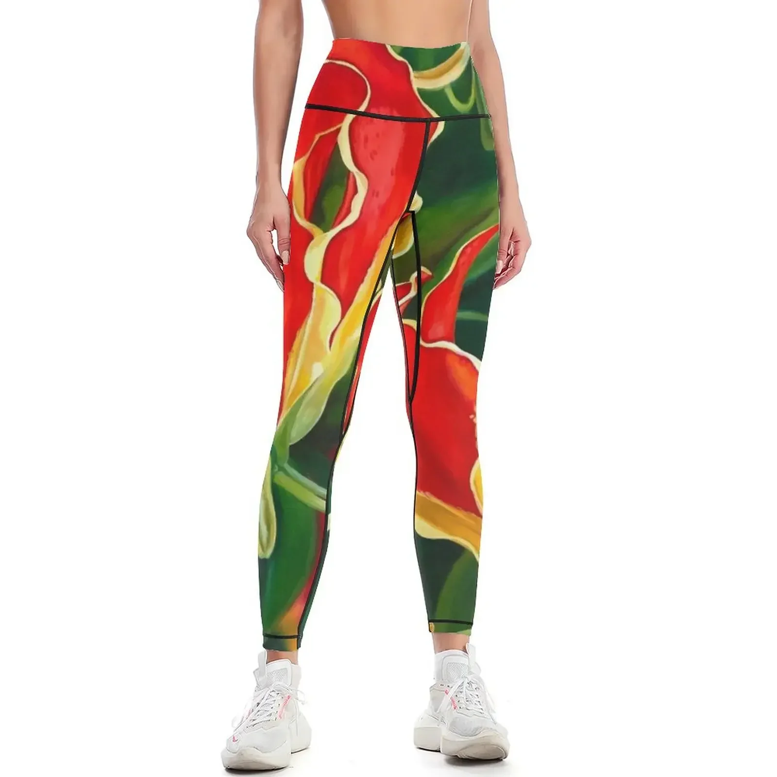 Flame Lily Leggings joggers for Sports female Clothing fitness Fitness woman Womens Leggings
Flame Lily Leggings joggers for Sports female Clothing fitness Fitness woman Womens Leggings