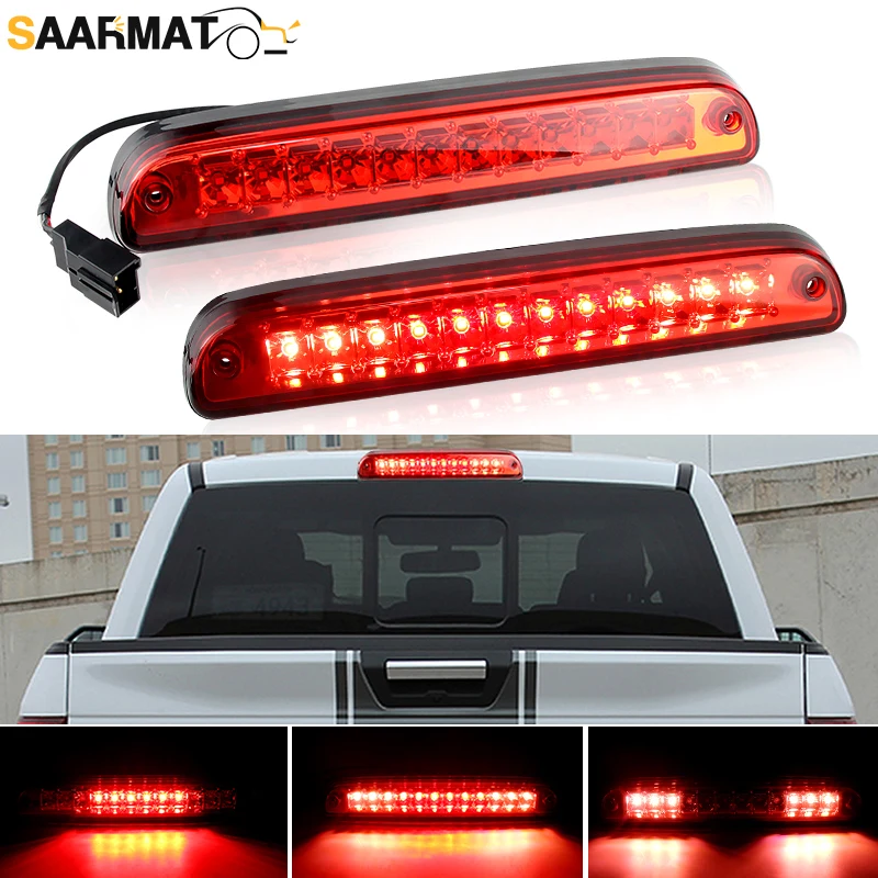 Светодиодный 3-й стоп-сигнал для Mazda B2300 B2500 1995-2003 Ford F250 F350 F450 Super Duty 1999-16 Задний задний стоп-сигнал с высоким креплением
Светодиодный 3-й стоп-сигнал для Mazda B2300 B2500 1995-2003 Ford F250 F350 F450 Super Duty 1999-16 Задний задний стоп-сигнал с высоким креплением