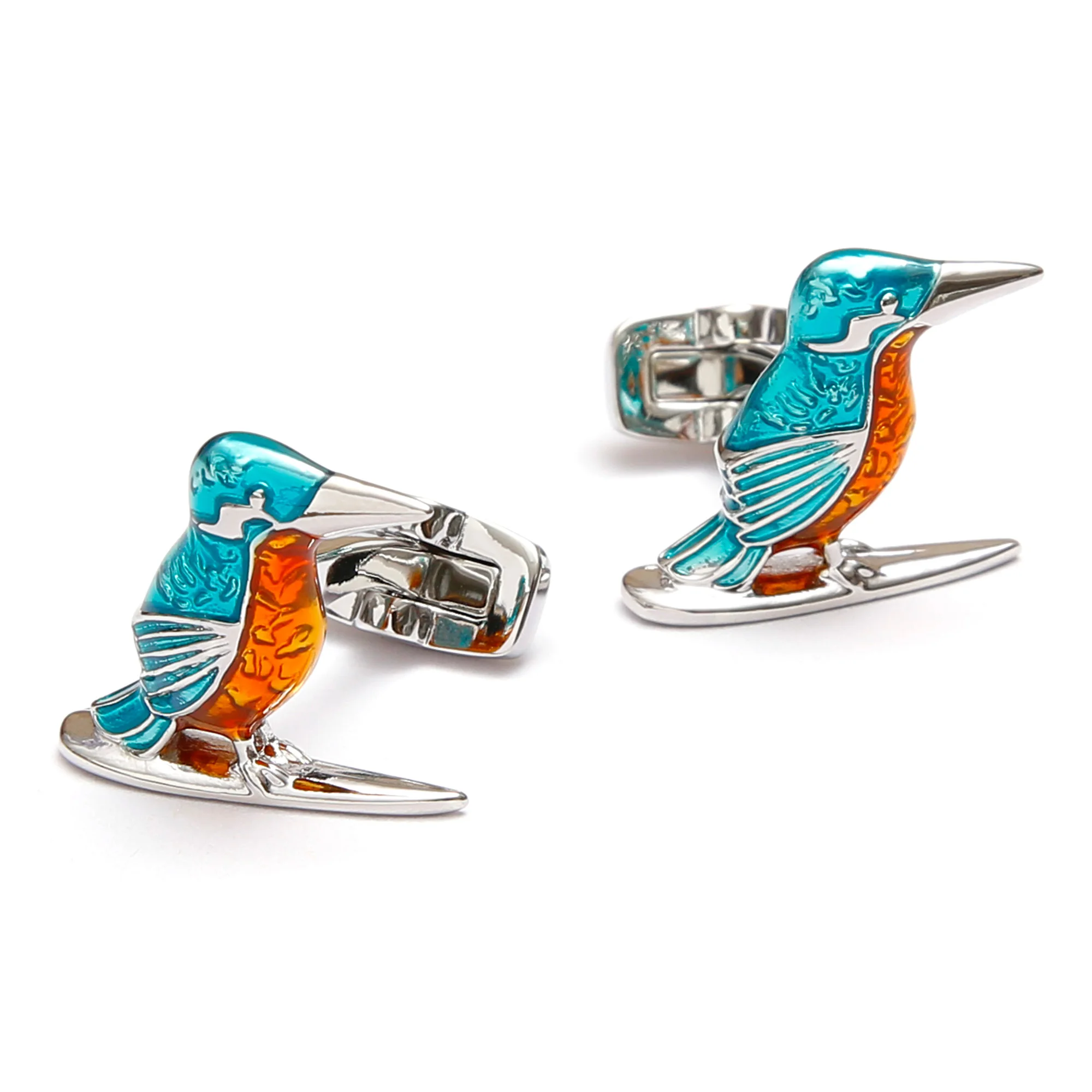 TOMYE Blue Bird Cufflinks for Men, Colorful Enamel Shirt Studs, Business Formal Suit Accessories, Wedding Party Jewelry Gift
TOMYE Blue Bird Cufflinks for Men, Colorful Enamel Shirt Studs, Business Formal Suit Accessories, Wedding Party Jewelry Gift