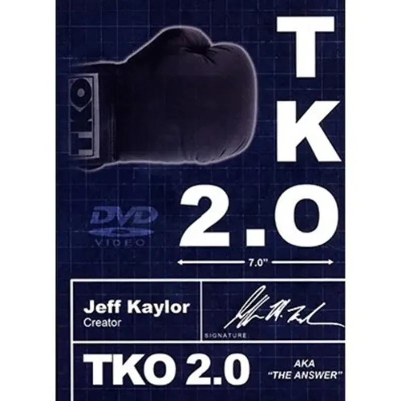 TKO2.0: The Kaylor Option BLACK and WHITE (DVD and Gimmick) by Jeff Kaylor and Michael Ammar Magic Tricks Illusions Funny Street
TKO2.0: The Kaylor Option BLACK and WHITE (DVD and Gimmick) by Jeff Kaylor and Michael Ammar Magic Tricks Illusions Funny Street