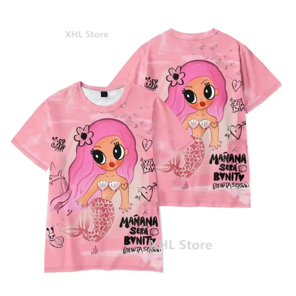 Karol G-New Album Cover T-shirt para homens e mulheres, tops Streetwear, casacos de manga curta, roupas infantis, moda, streetwe
Karol G-New Album Cover T-shirt para homens e mulheres, tops Streetwear, casacos de manga curta, roupas infantis, moda, streetwe