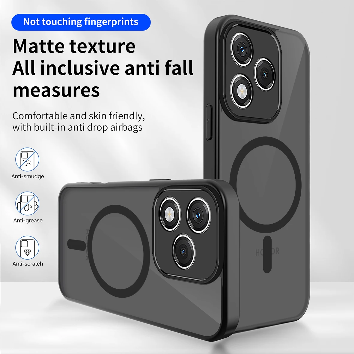 For Honor 400 lite Case Magnetic Frosted Matte Translucent Camera Protection Airbag Shockproof Bumper Back Cover
For Honor 400 lite Case Magnetic Frosted Matte Translucent Camera Protection Airbag Shockproof Bumper Back Cover