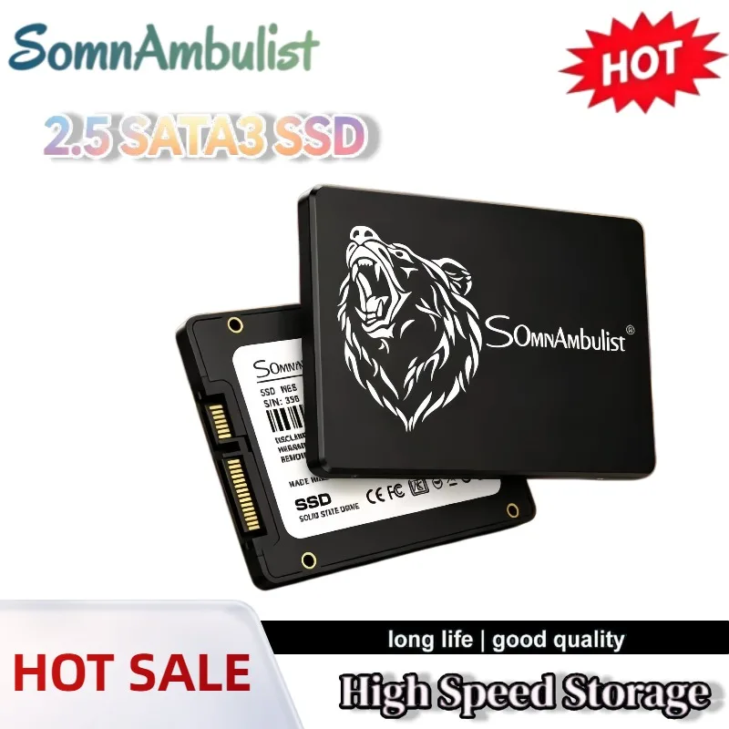SomnAmbulist SSD Solid State Drive Wholesale Is Suitable for 2.5 Inch Sata3.0 Desktop 128GB 256GB Notebook Computer Hard Disk
SomnAmbulist SSD Solid State Drive Wholesale Is Suitable for 2.5 Inch Sata3.0 Desktop 128GB 256GB Notebook Computer Hard Disk